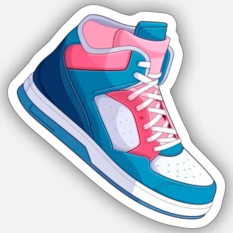 Trans Pride Schuhe Sticker Größe S (10 x 10 cm)