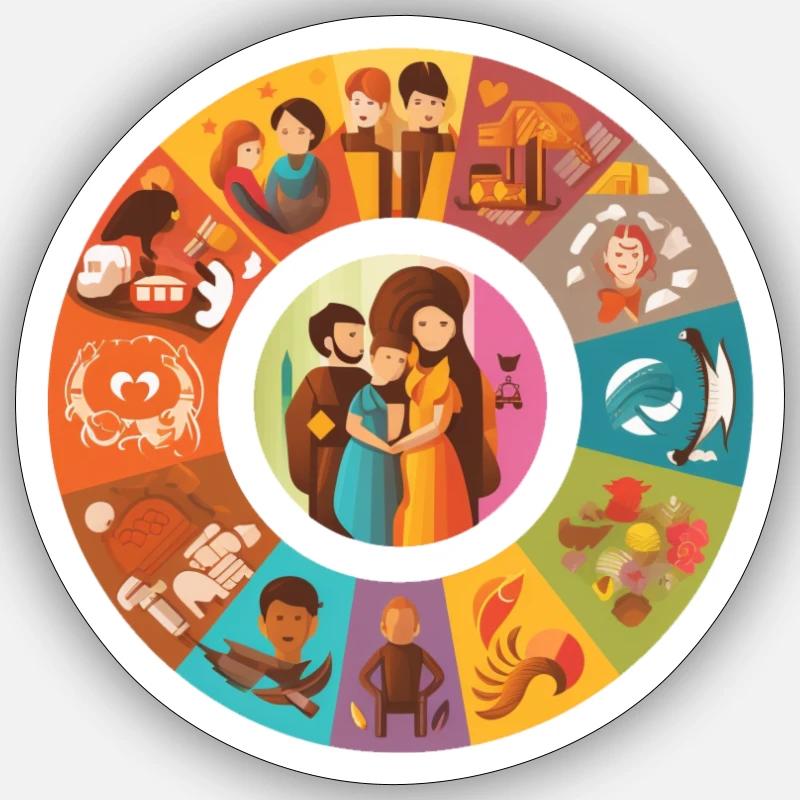 Diversity Sticker size S (10 x 10 cm)