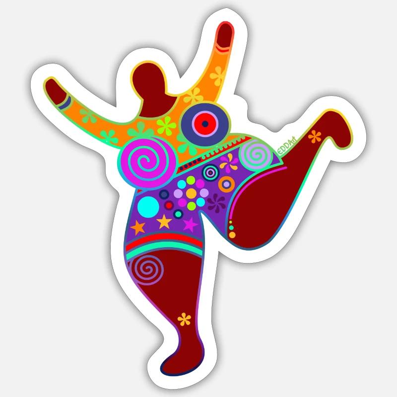 Sticker taille S (10 x 10 cm) - 