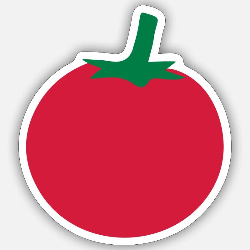 Tomate Sticker taille S (10 x 10 cm)