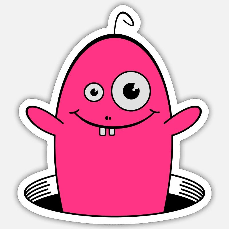 Sticker taille S (10 x 10 cm) - 