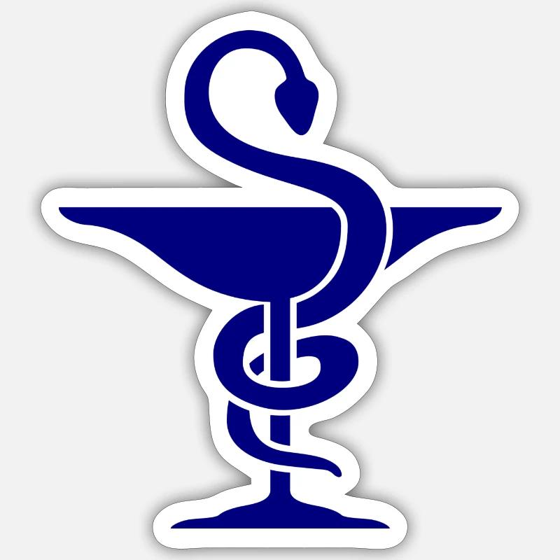 doc191 - Sticker size S (10 x 10 cm) - white matte