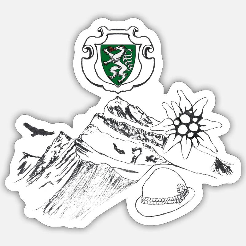 Sticker taille S (10 x 10 cm) - 
