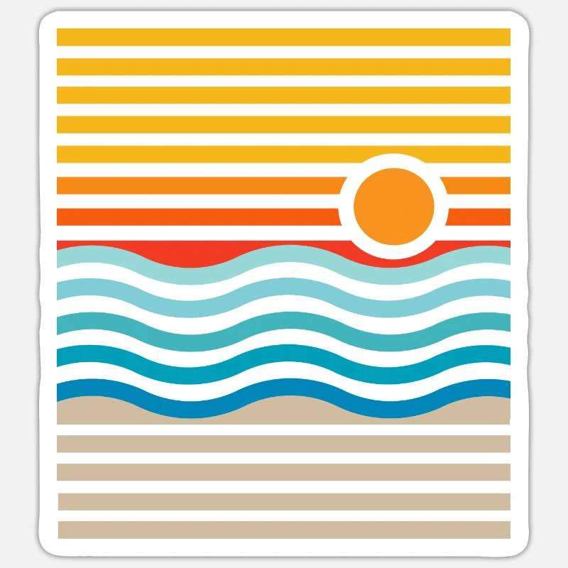 Sticker Größe S (10 x 10 cm) - 