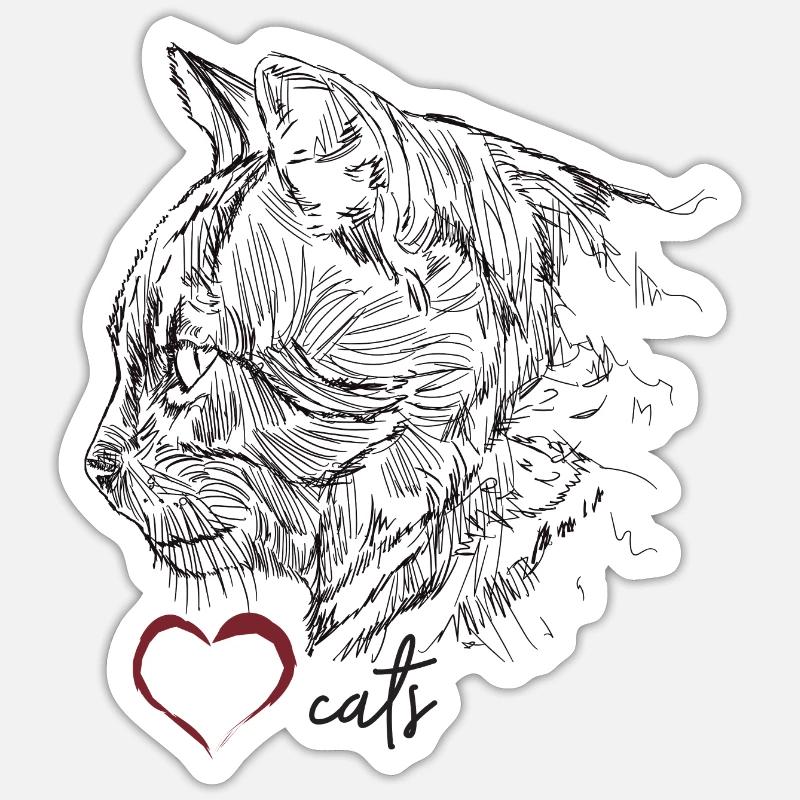 Sticker taille S (10 x 10 cm) - 