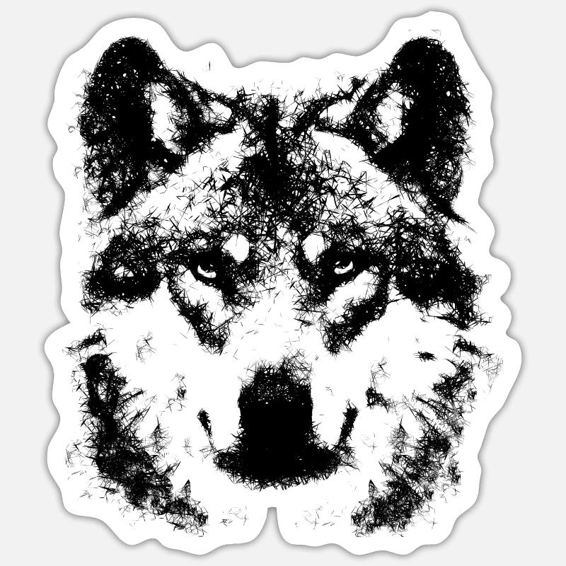 Sticker Größe S (10 x 10 cm) - 