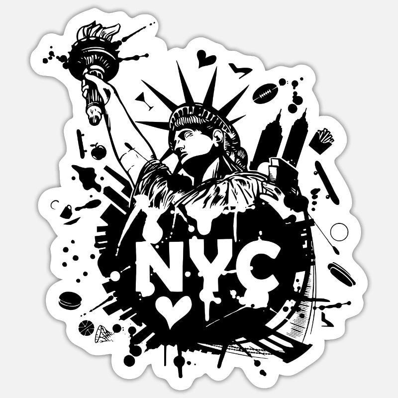 Sticker taille S (10 x 10 cm) - 