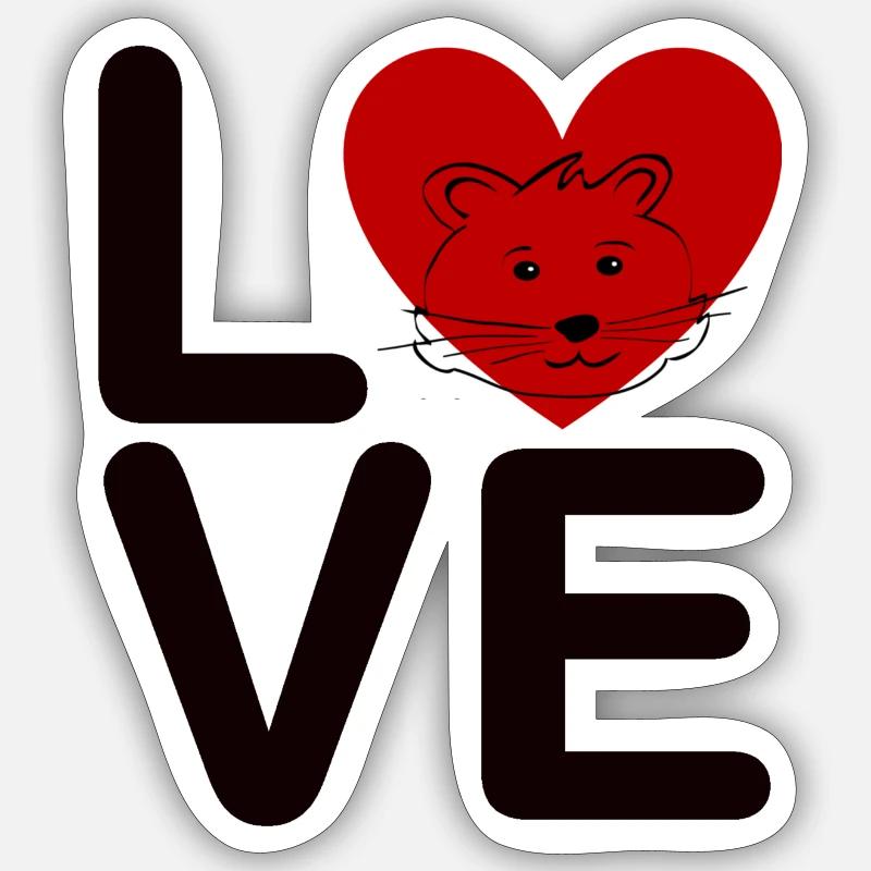 Sticker Größe S (10 x 10 cm) - 