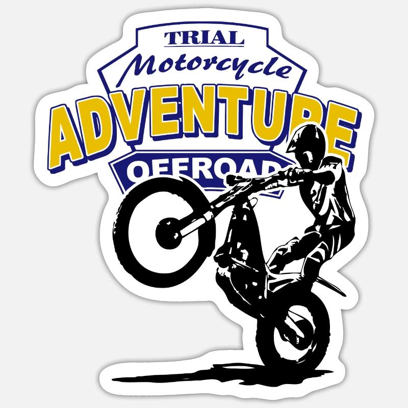 Trial - Sticker size S (10 x 10 cm) - white matte