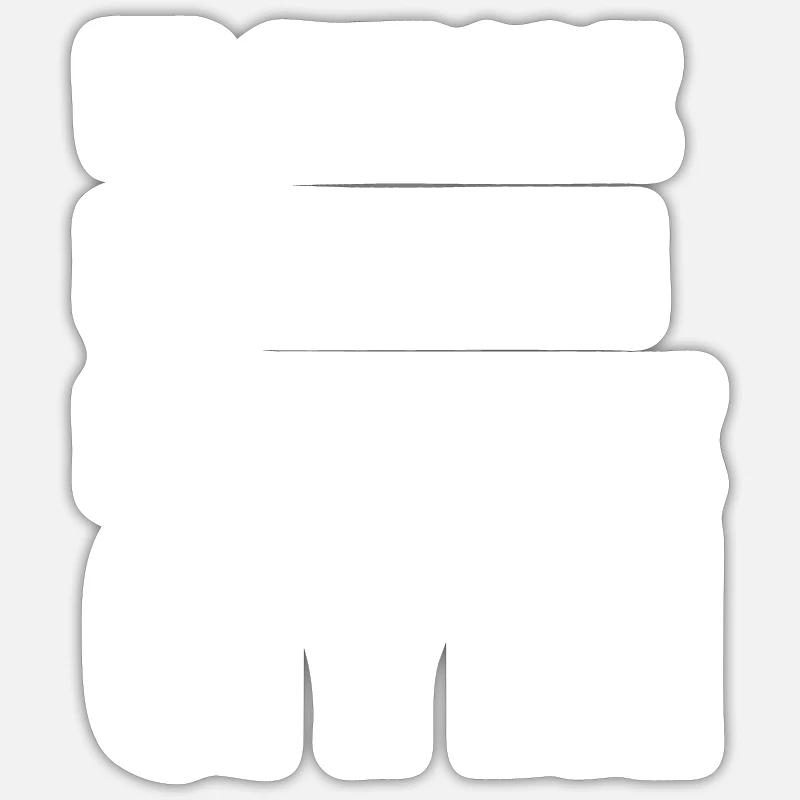 Sticker taille S (10 x 10 cm) - 