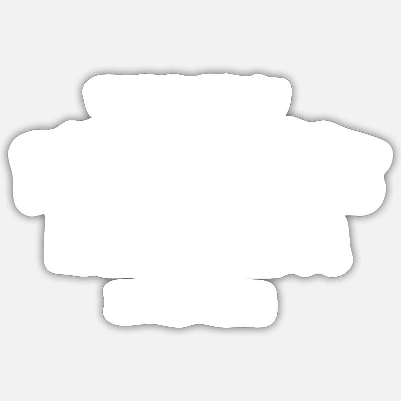 Nonno impressionante - Sticker formato S (10 x 10 cm) - bianco opaco