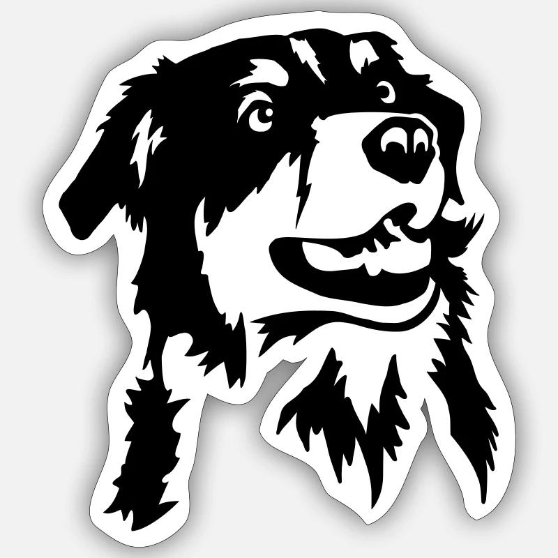 Australian shepherd Sticker size S (10 x 10 cm)
