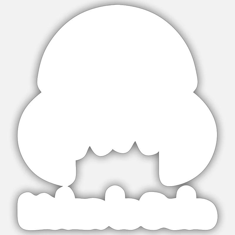 Sticker taille S (10 x 10 cm) - 