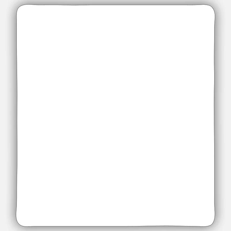 Ziegel Stein Mauer - Sticker Größe S (10 x 10 cm) - Mattweiß