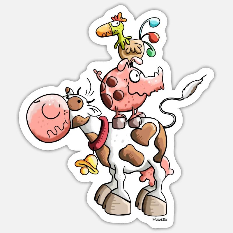 Sticker taille S (10 x 10 cm) - 