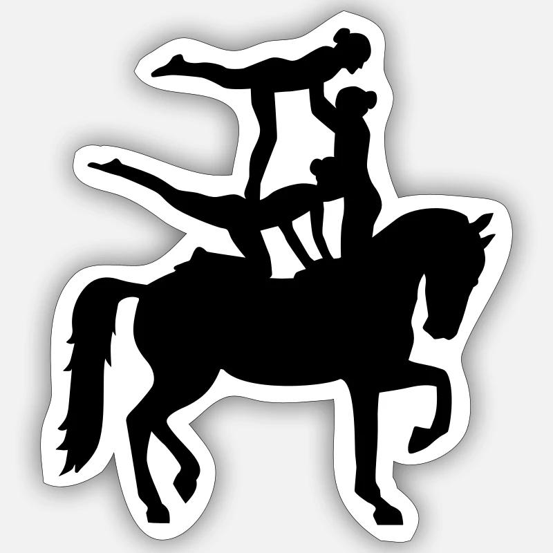 Voltige Sticker taille S (10 x 10 cm)