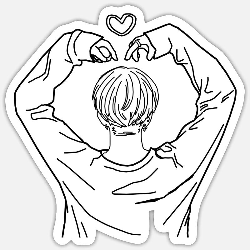 Sticker taille S (10 x 10 cm) - 