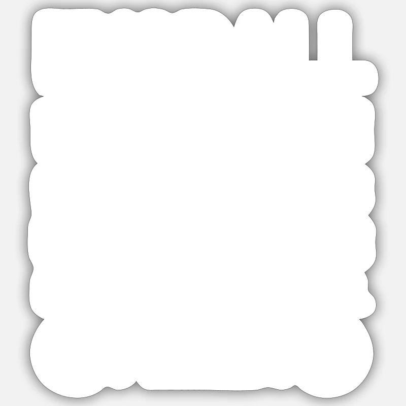 Sticker Größe S (10 x 10 cm) - 