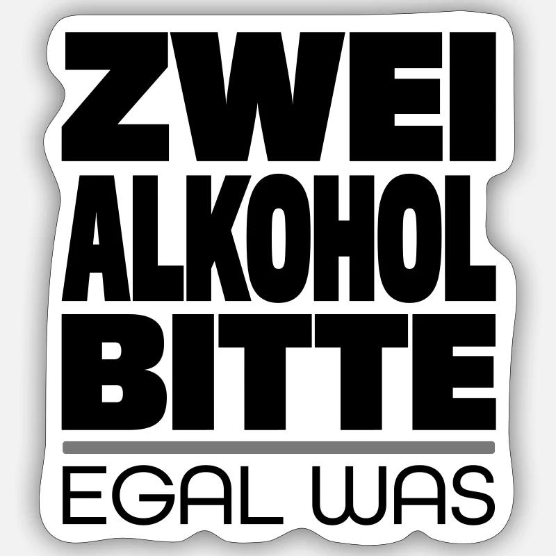 Trinkspruch Sticker Größe S (10 x 10 cm)