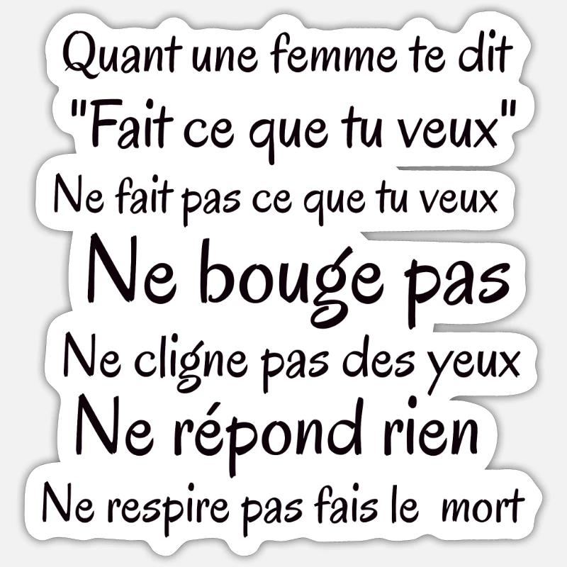 Sticker taille S (10 x 10 cm) - 