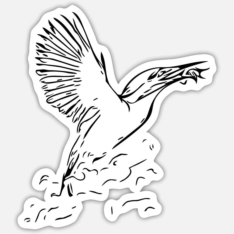 Sticker Größe S (10 x 10 cm) - 