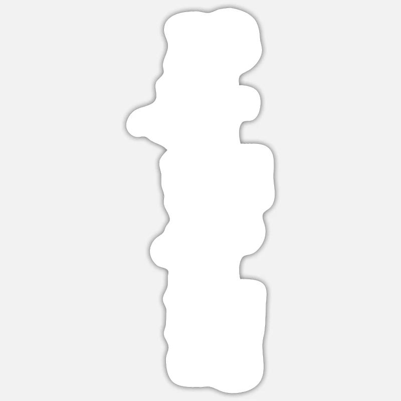 Climbing climber boulderer climbing boulder Sticker size S (10 x 10 cm)