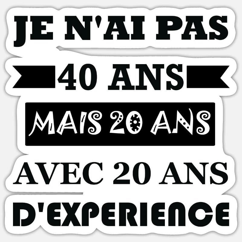 Sticker taille S (10 x 10 cm) - 