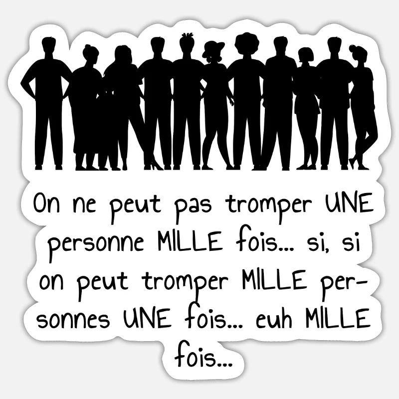 Sticker taille S (10 x 10 cm) - 