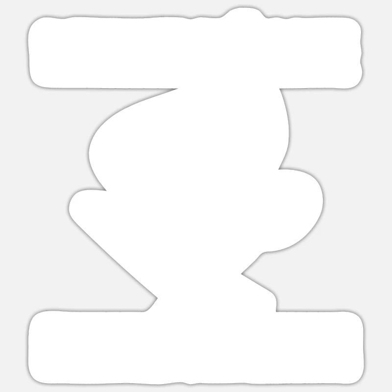 Sticker Größe S (10 x 10 cm) - 