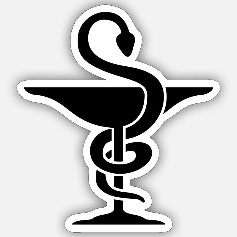 Apotheke Sticker Größe S (10 x 10 cm)