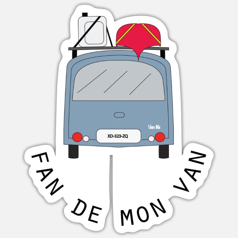 Sticker taille S (10 x 10 cm) - 