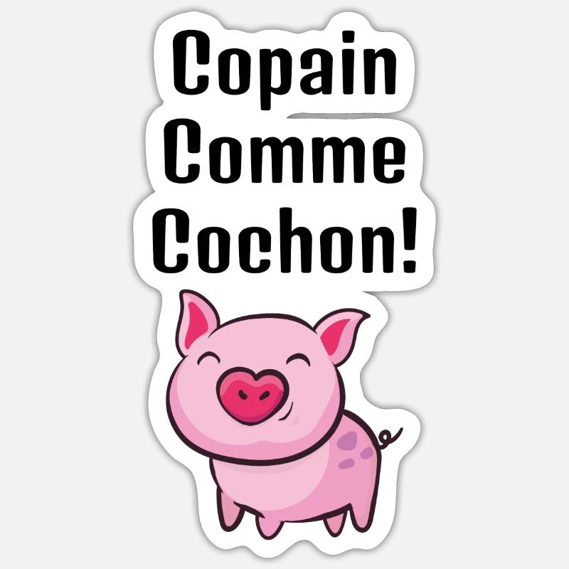 Sticker taille S (10 x 10 cm) - 