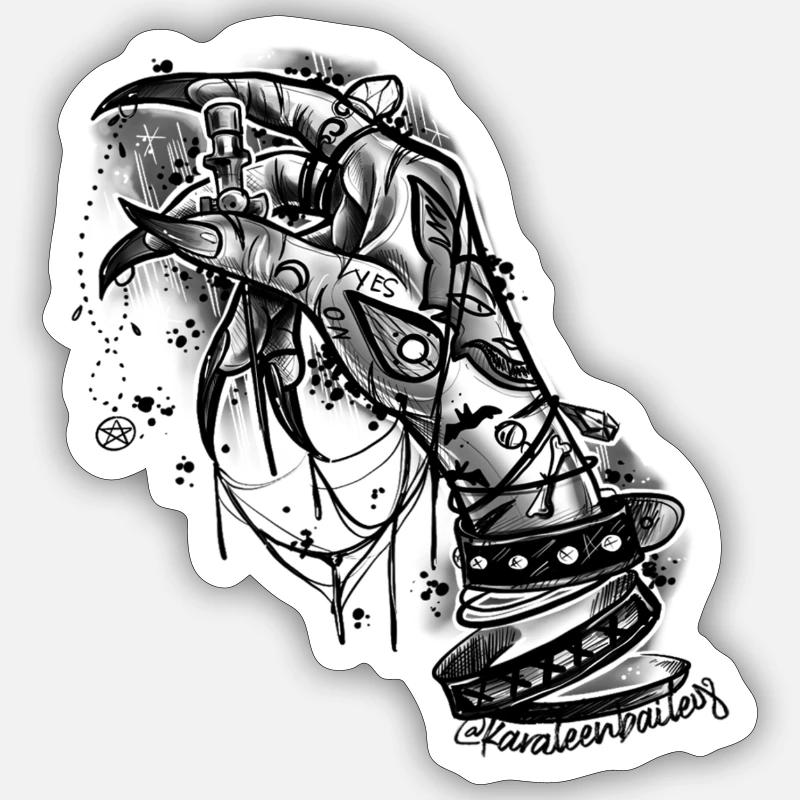 Sticker size S (10 x 10 cm) - 