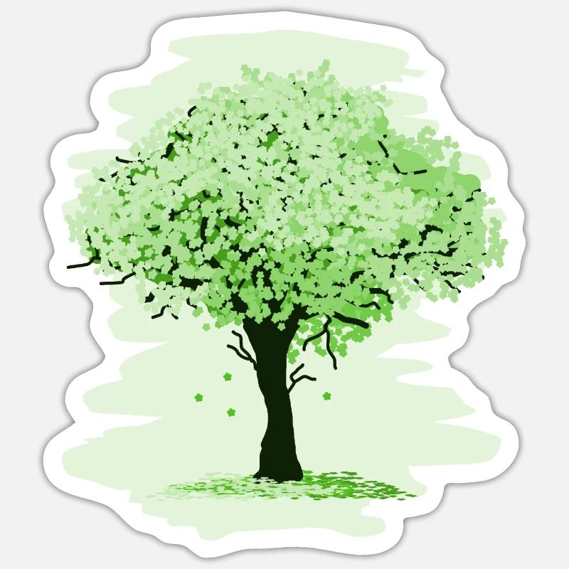tree Sticker size S (10 x 10 cm)