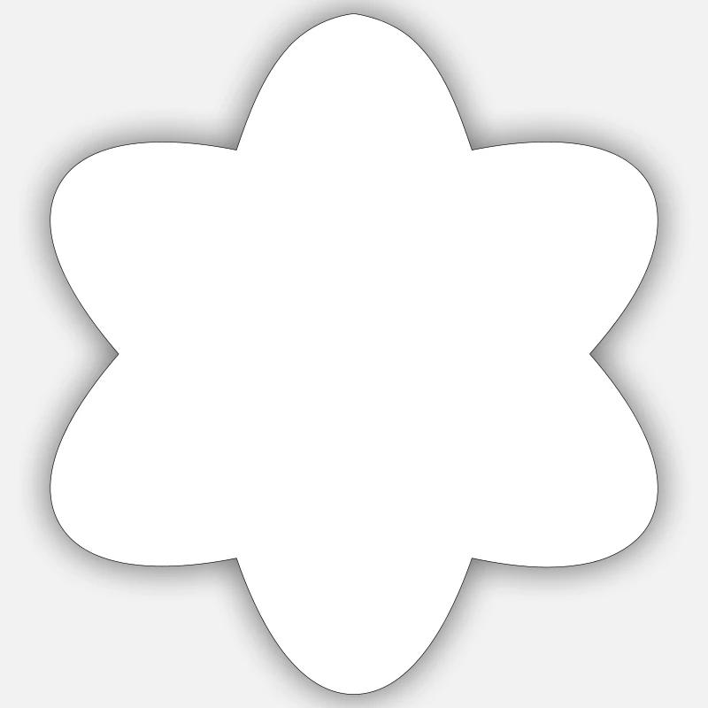 Neutron - Sticker size S (10 x 10 cm) - white matte