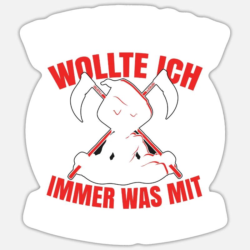 Sensenmann Comedy Tod Schnitter Knochenmann Sticker Größe S (10 x 10 cm)