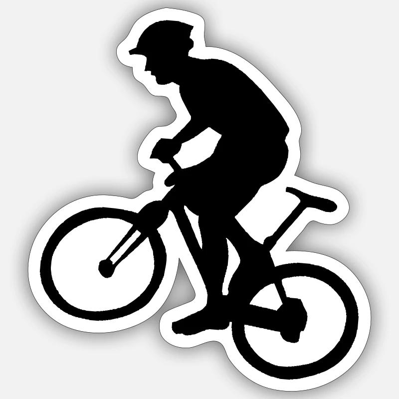 VTT Sticker taille S (10 x 10 cm)