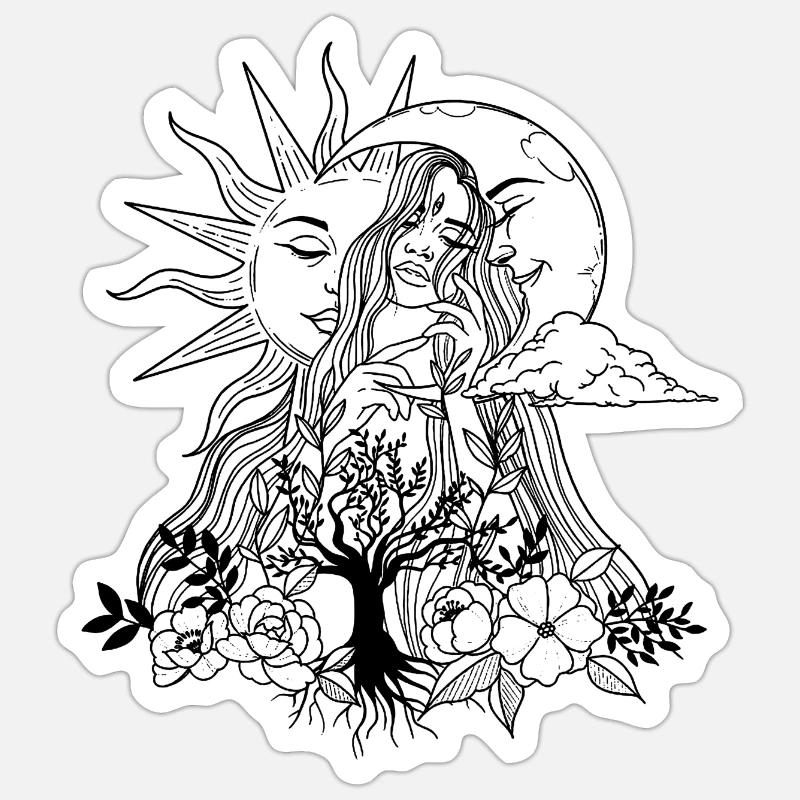 Sticker Größe S (10 x 10 cm) - 