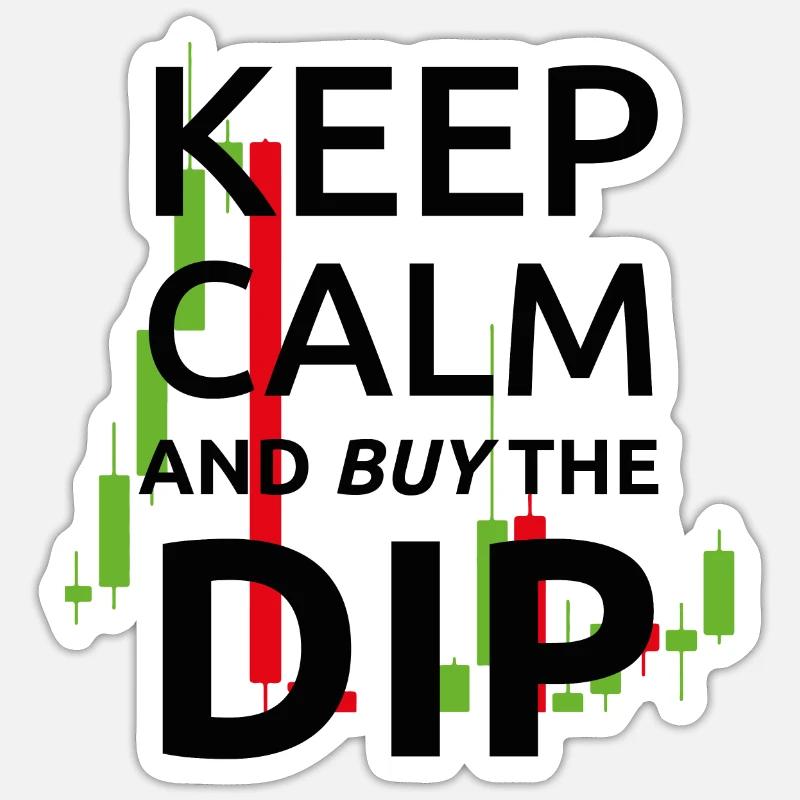 DIP - Sticker Größe S (10 x 10 cm) - Mattweiß