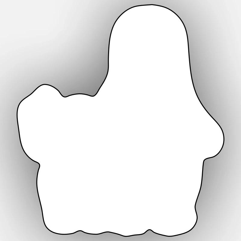 Pinguin Pinguine mit Eis - Sticker Größe S (10 x 10 cm) - Mattweiß