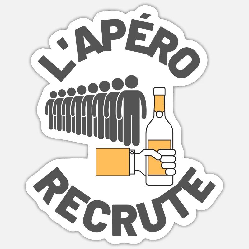 Sticker taille S (10 x 10 cm) - 