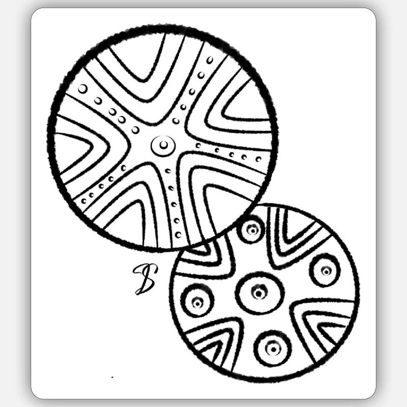 Sticker size S (10 x 10 cm) - 