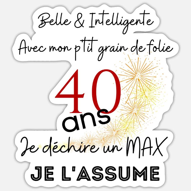 Sticker taille S (10 x 10 cm) - 