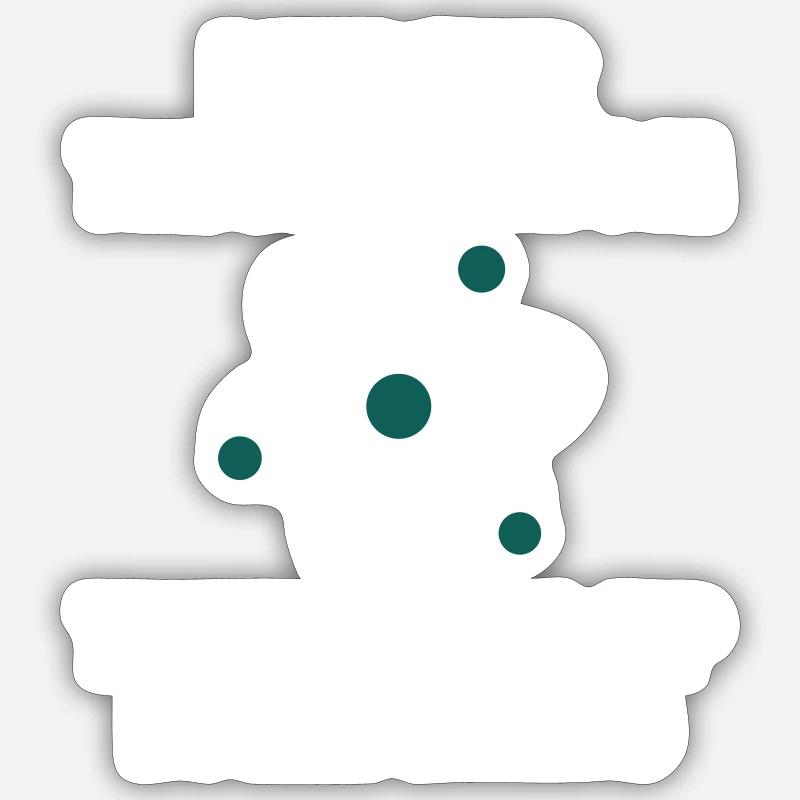 Never Trust An Atom Sticker taille S (10 x 10 cm)