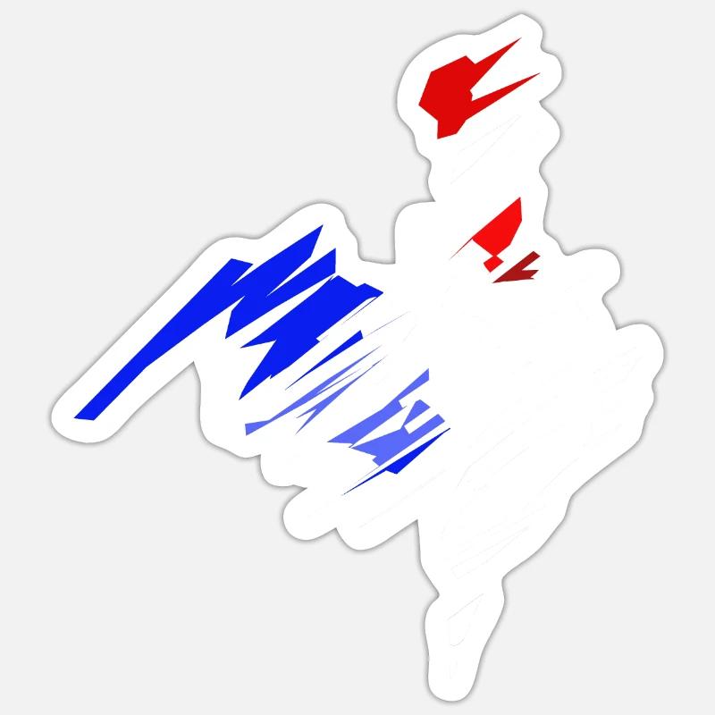 Sticker taille S (10 x 10 cm) - 