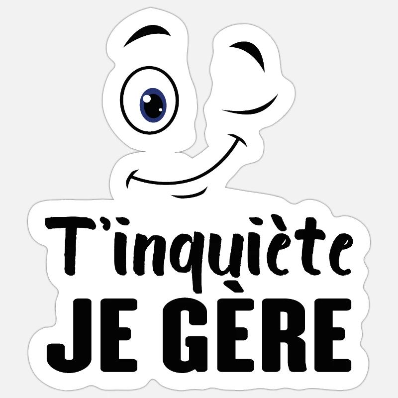 Sticker taille S (10 x 10 cm) - 