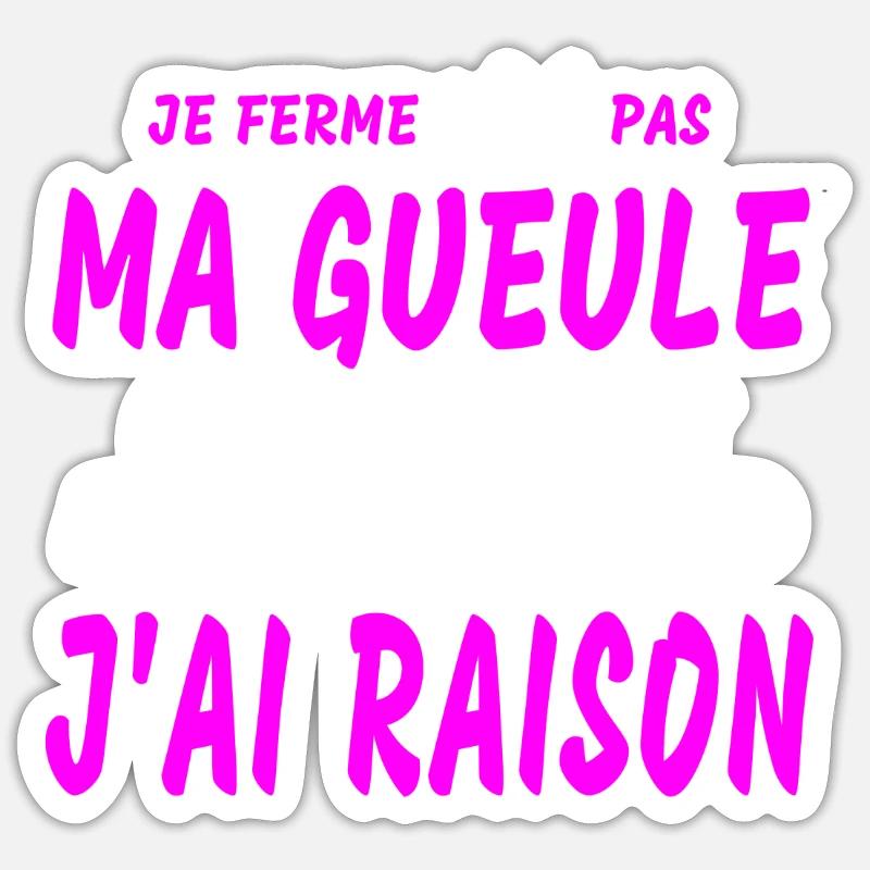 Sticker taille S (10 x 10 cm) - 