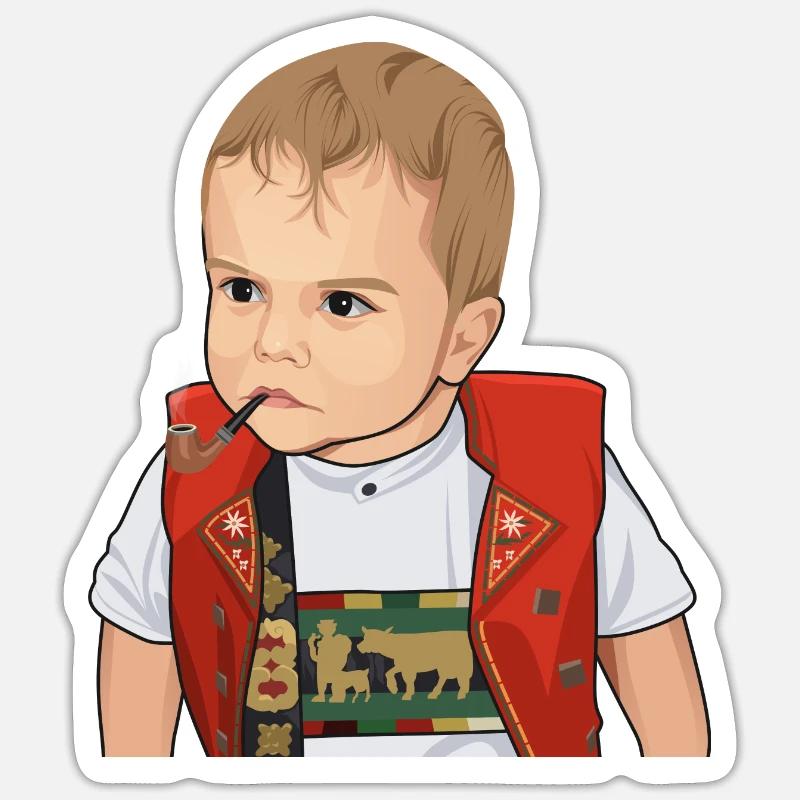 Sticker taille S (10 x 10 cm) - 