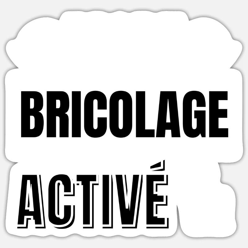 mode bricolage Sticker taille S (10 x 10 cm)