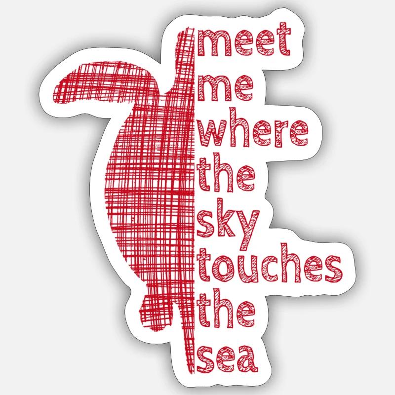 turtle Sticker Größe S (10 x 10 cm)